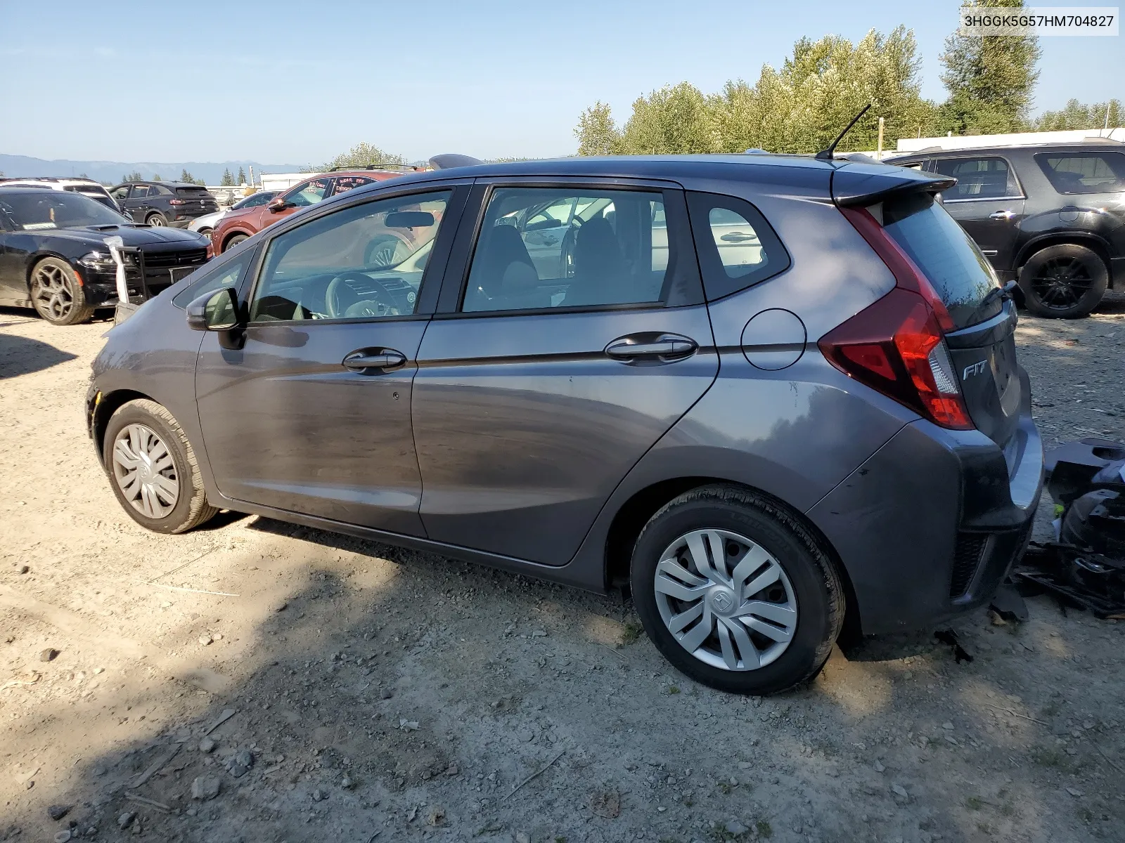 2017 Honda Fit Lx VIN: 3HGGK5G57HM704827 Lot: 66622644