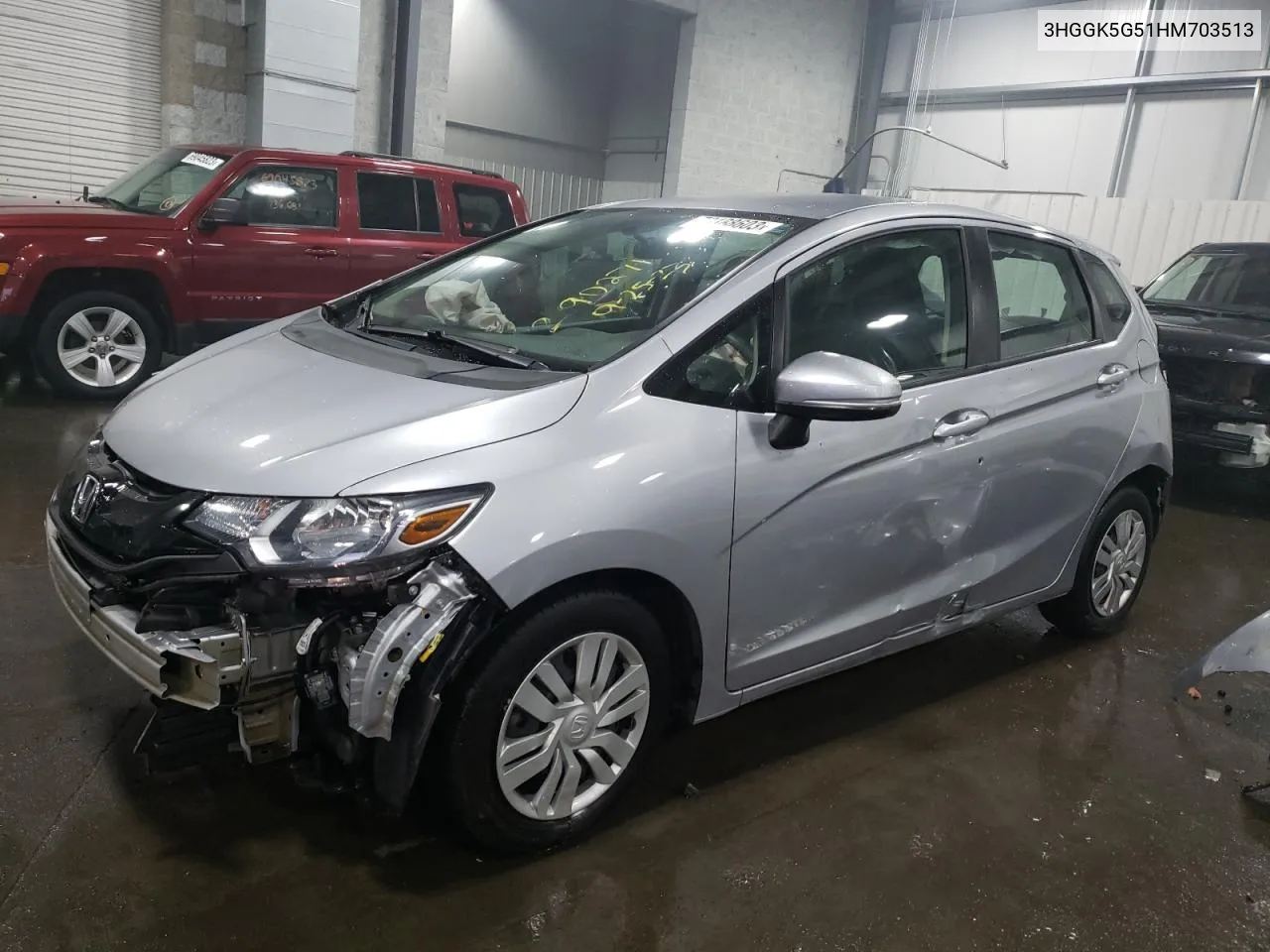 2017 Honda Fit Lx VIN: 3HGGK5G51HM703513 Lot: 70188603