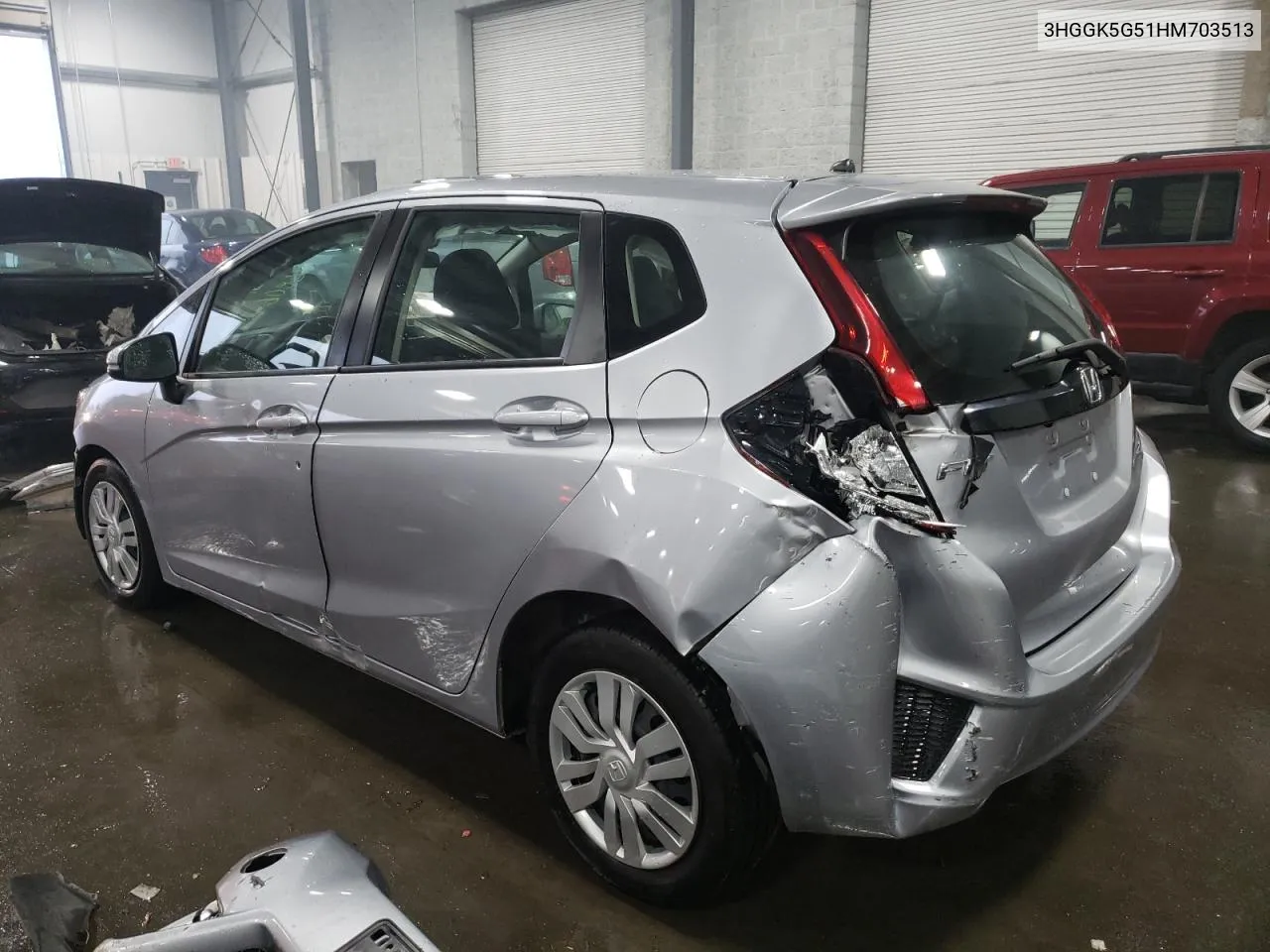 2017 Honda Fit Lx VIN: 3HGGK5G51HM703513 Lot: 70188603