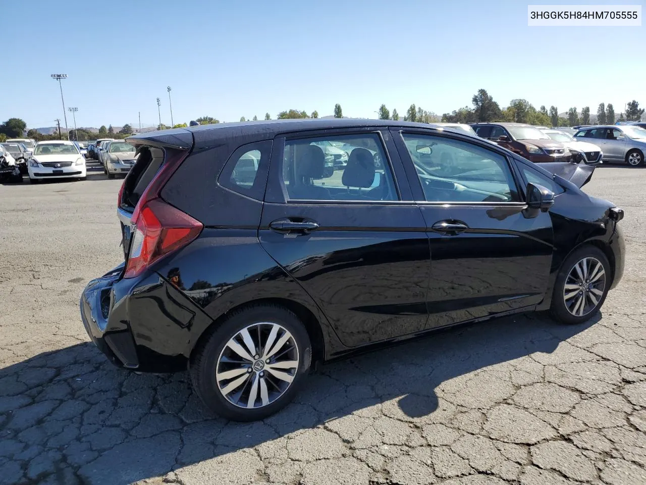 2017 Honda Fit Ex VIN: 3HGGK5H84HM705555 Lot: 71028244