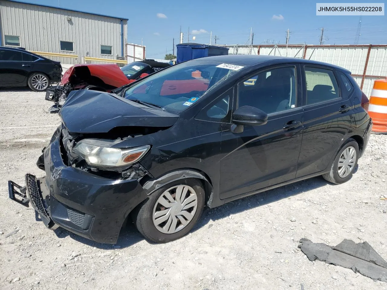 2017 Honda Fit Lx VIN: JHMGK5H55HS022208 Lot: 71841374