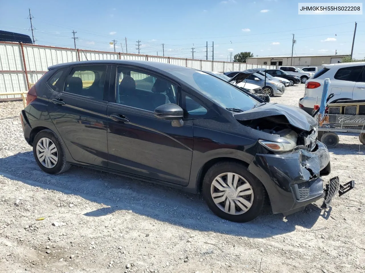 2017 Honda Fit Lx VIN: JHMGK5H55HS022208 Lot: 71841374