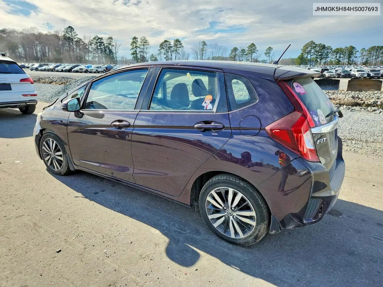JHMGK5H84HS007693 2017 Honda Fit Ex