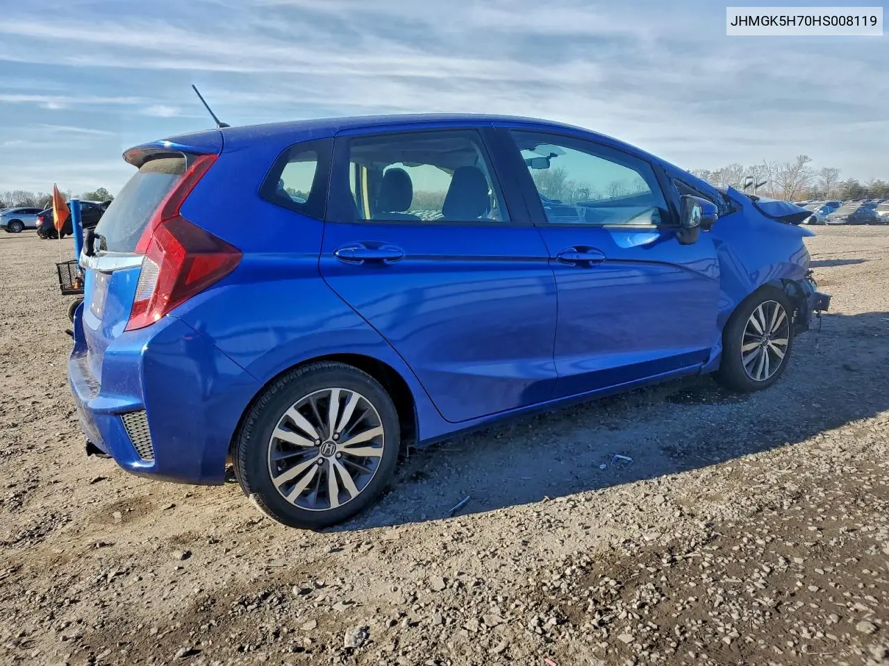 JHMGK5H70HS008119 2017 Honda Fit Ex
