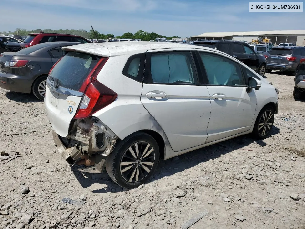 2018 Honda Fit Ex VIN: 3HGGK5H04JM706981 Lot: 53169794