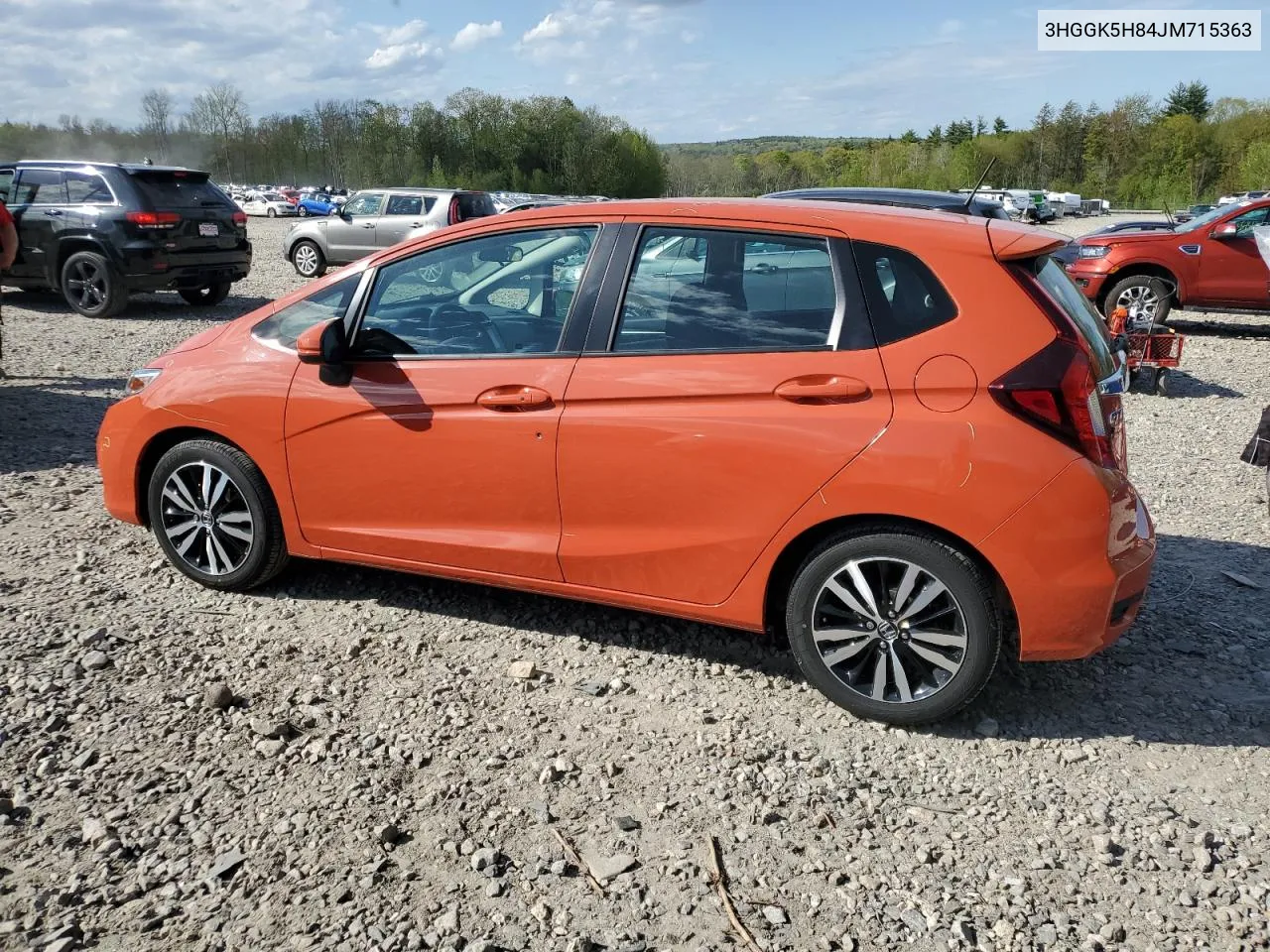 3HGGK5H84JM715363 2018 Honda Fit Ex