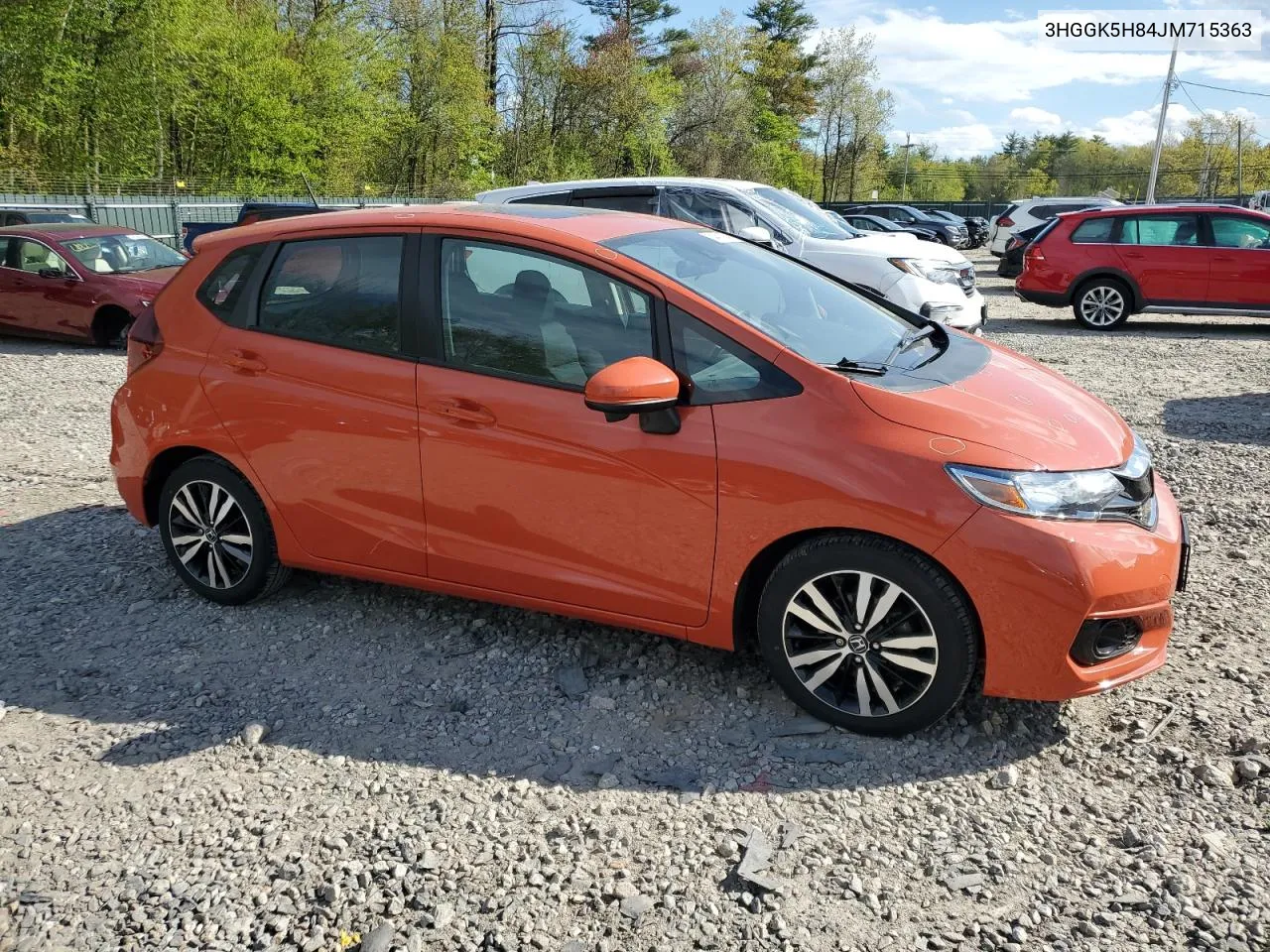 2018 Honda Fit Ex VIN: 3HGGK5H84JM715363 Lot: 54411264