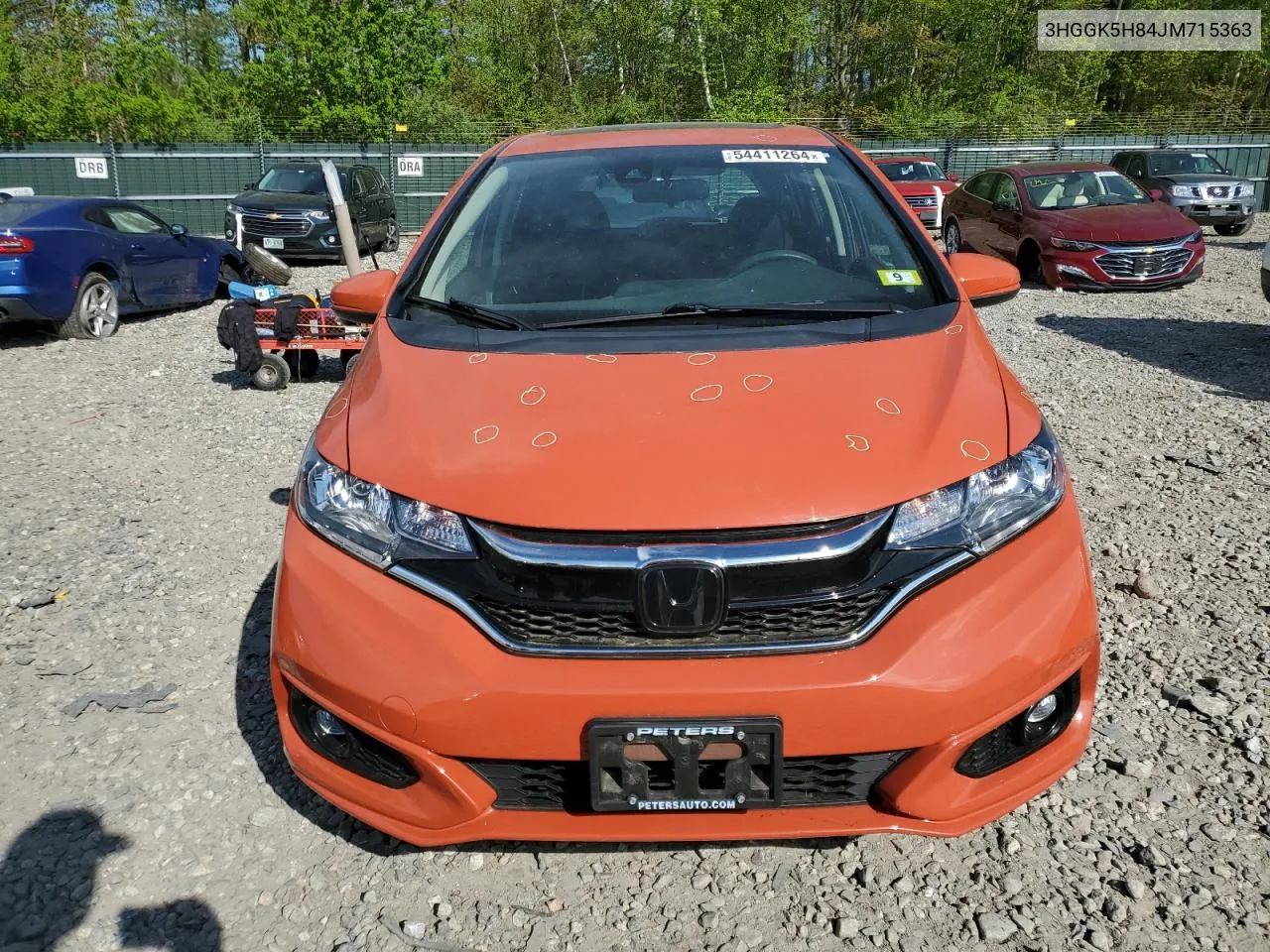 3HGGK5H84JM715363 2018 Honda Fit Ex