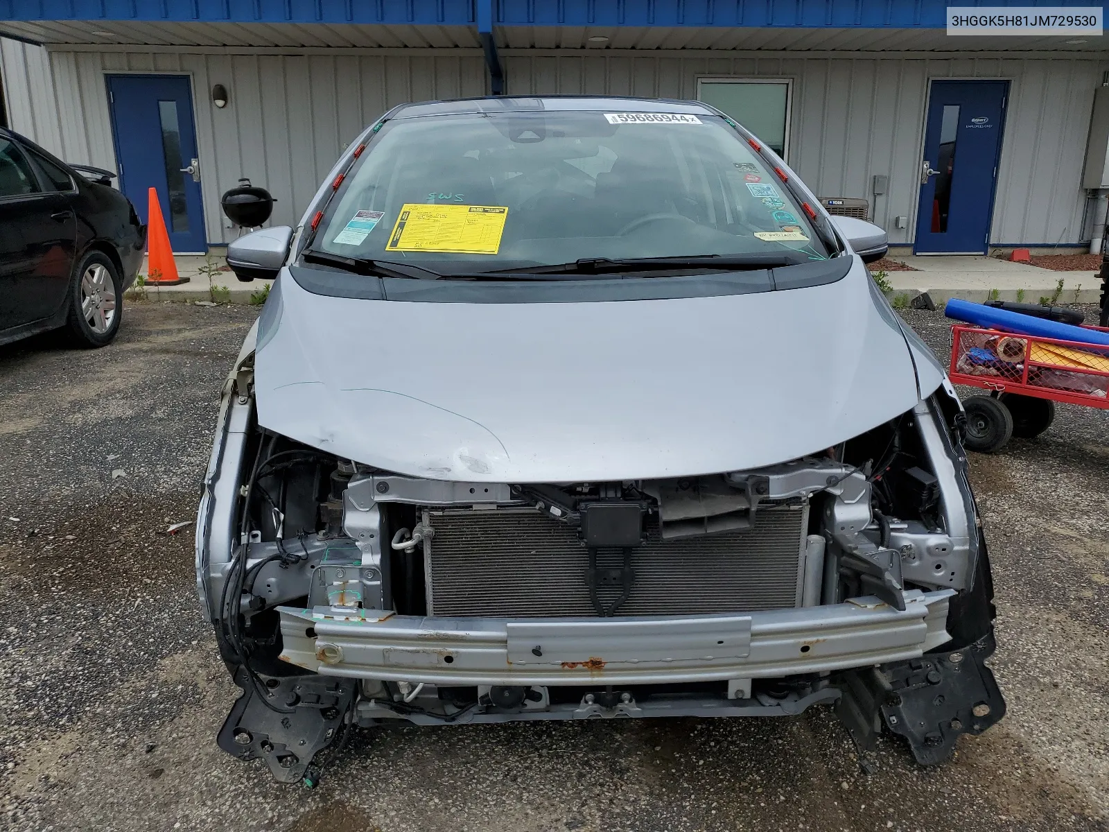 3HGGK5H81JM729530 2018 Honda Fit Ex