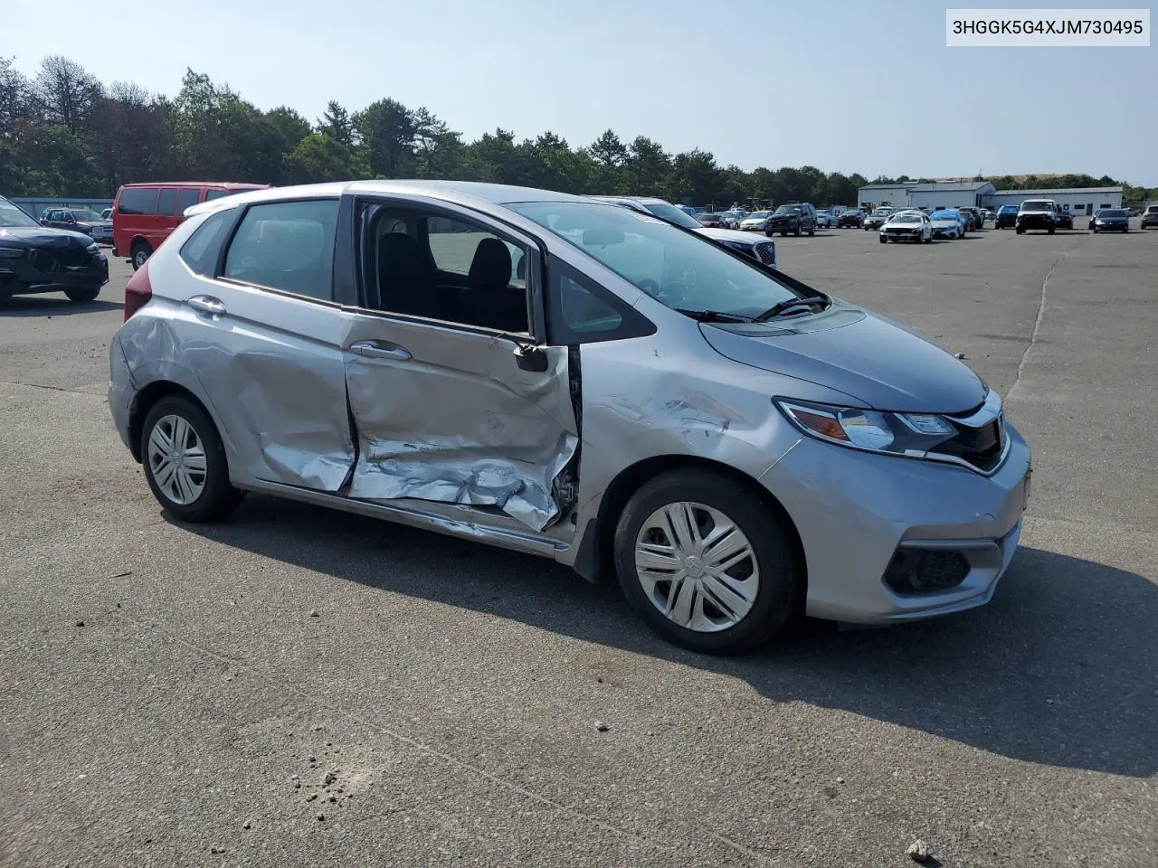 2018 Honda Fit Lx VIN: 3HGGK5G4XJM730495 Lot: 59785784