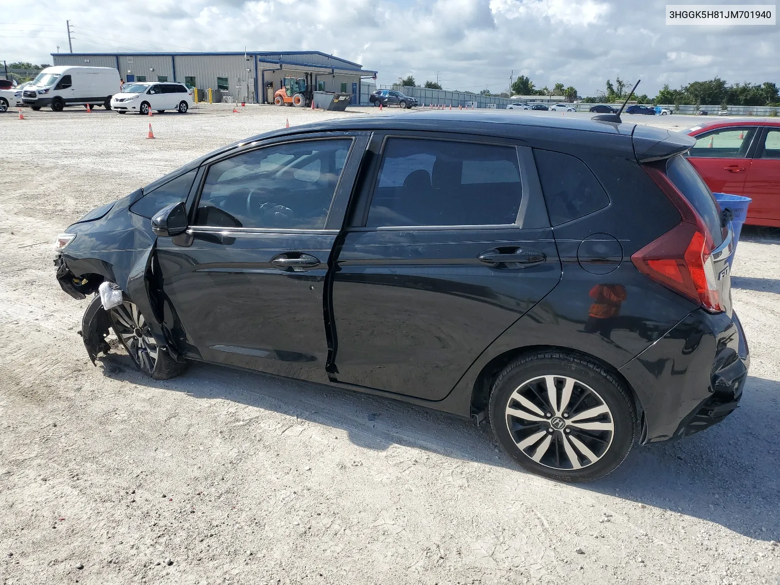 2018 Honda Fit Ex VIN: 3HGGK5H81JM701940 Lot: 62046874