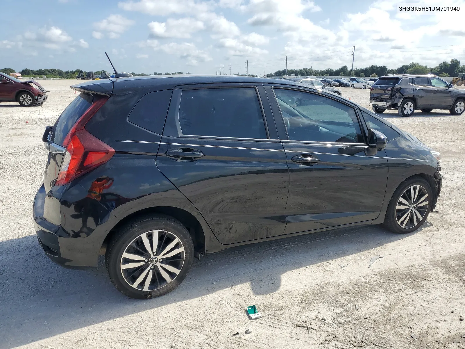 2018 Honda Fit Ex VIN: 3HGGK5H81JM701940 Lot: 62046874