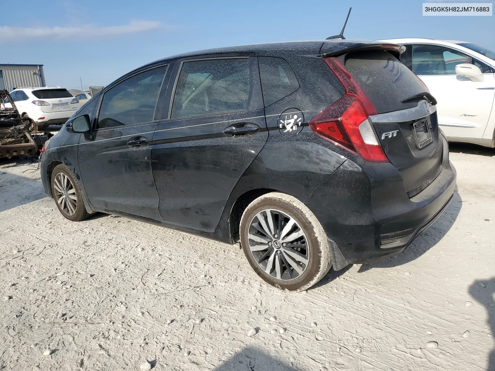 3HGGK5H82JM716883 2018 Honda Fit Ex