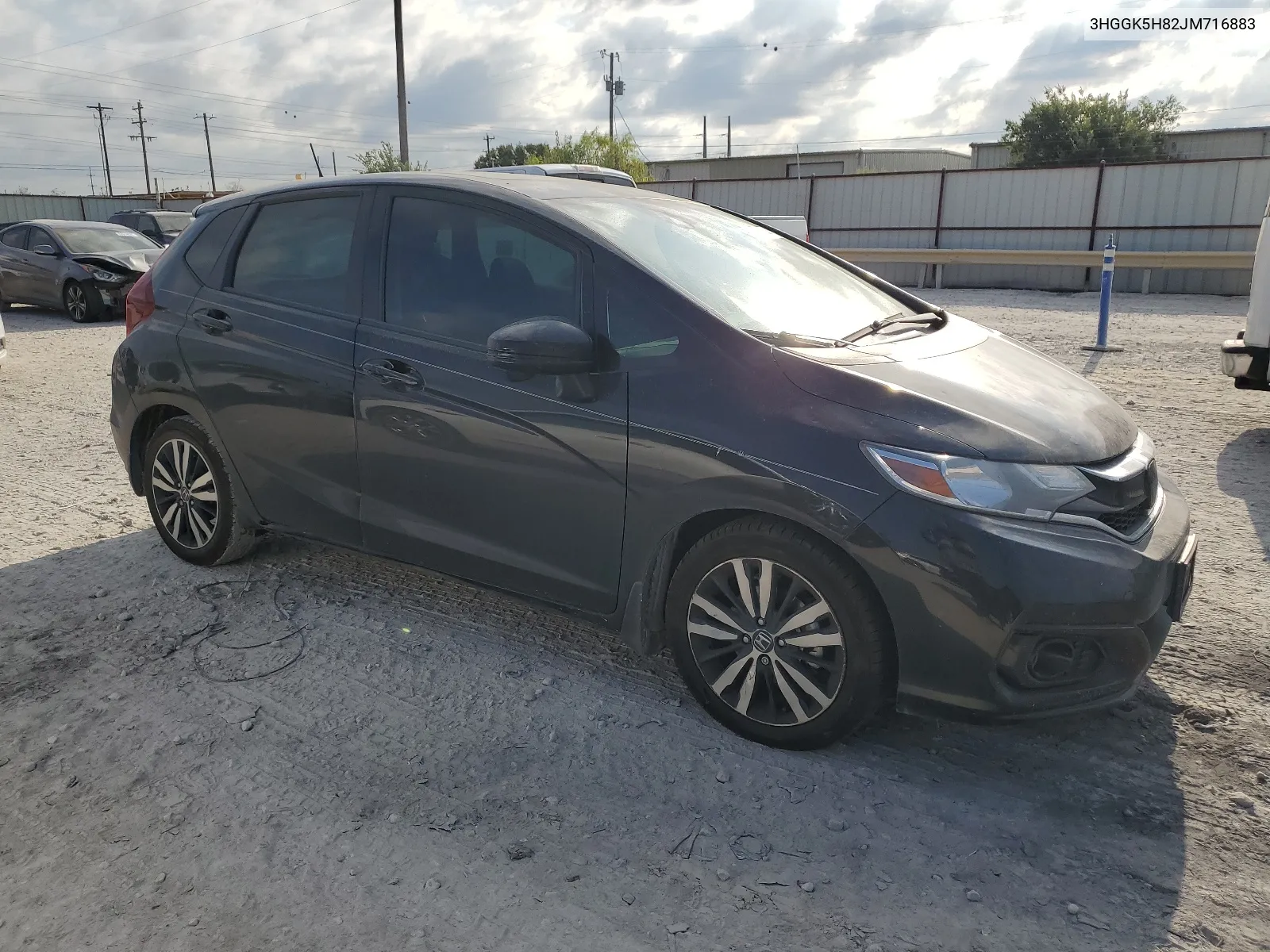 3HGGK5H82JM716883 2018 Honda Fit Ex