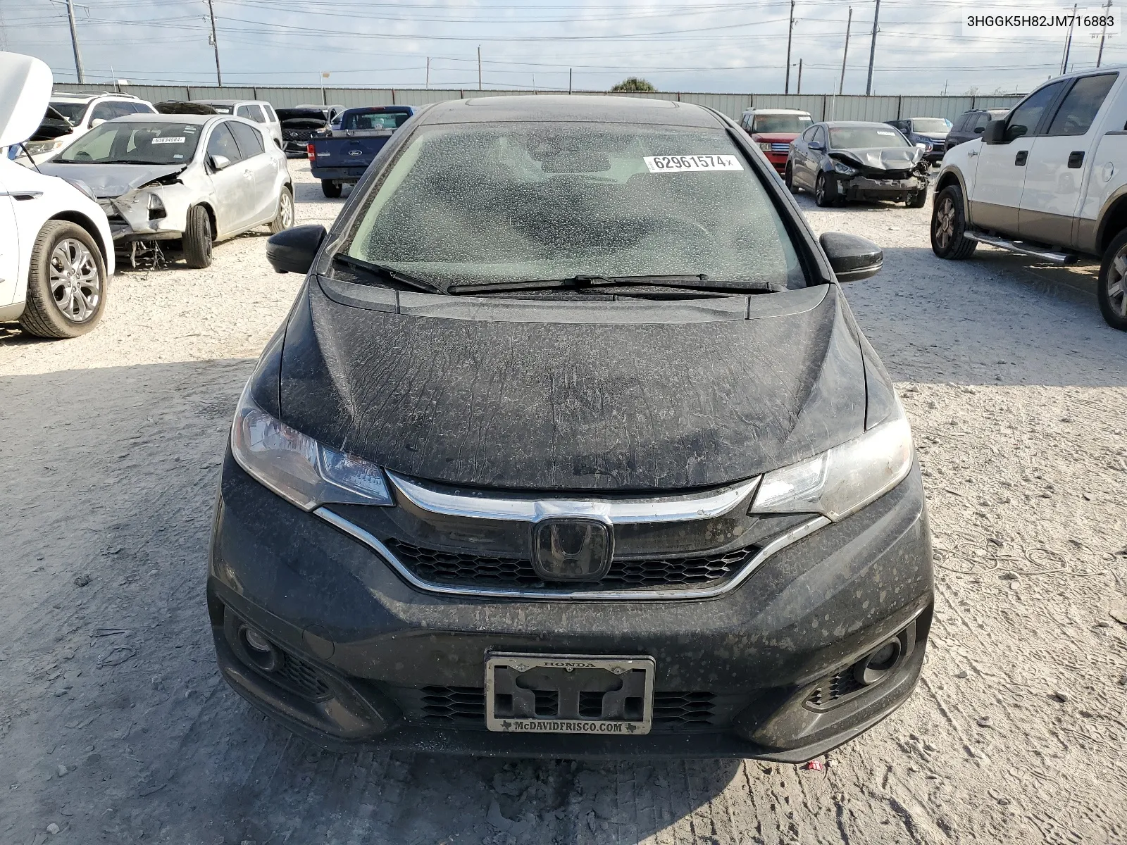 3HGGK5H82JM716883 2018 Honda Fit Ex