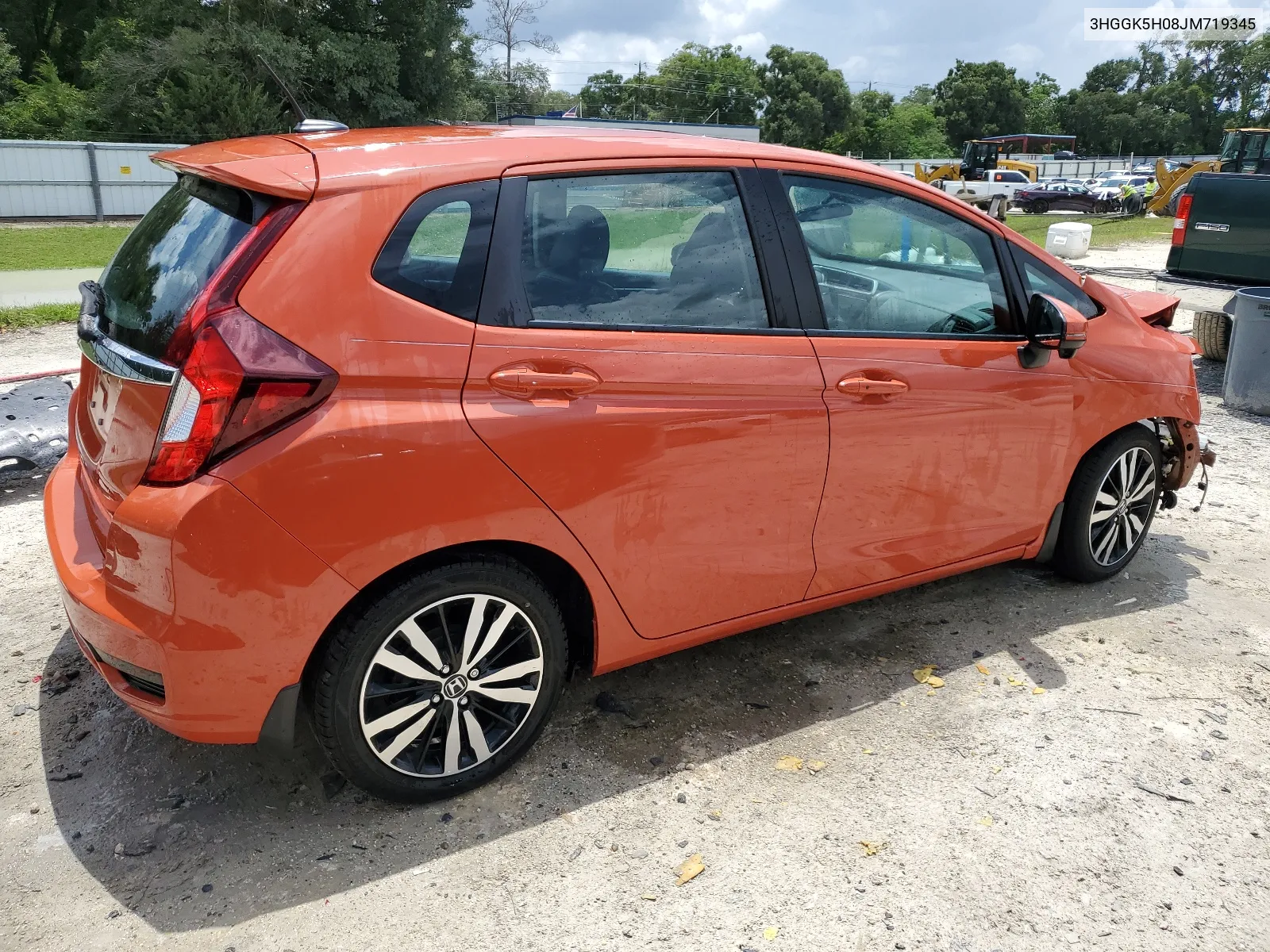 2018 Honda Fit Ex VIN: 3HGGK5H08JM719345 Lot: 63542874