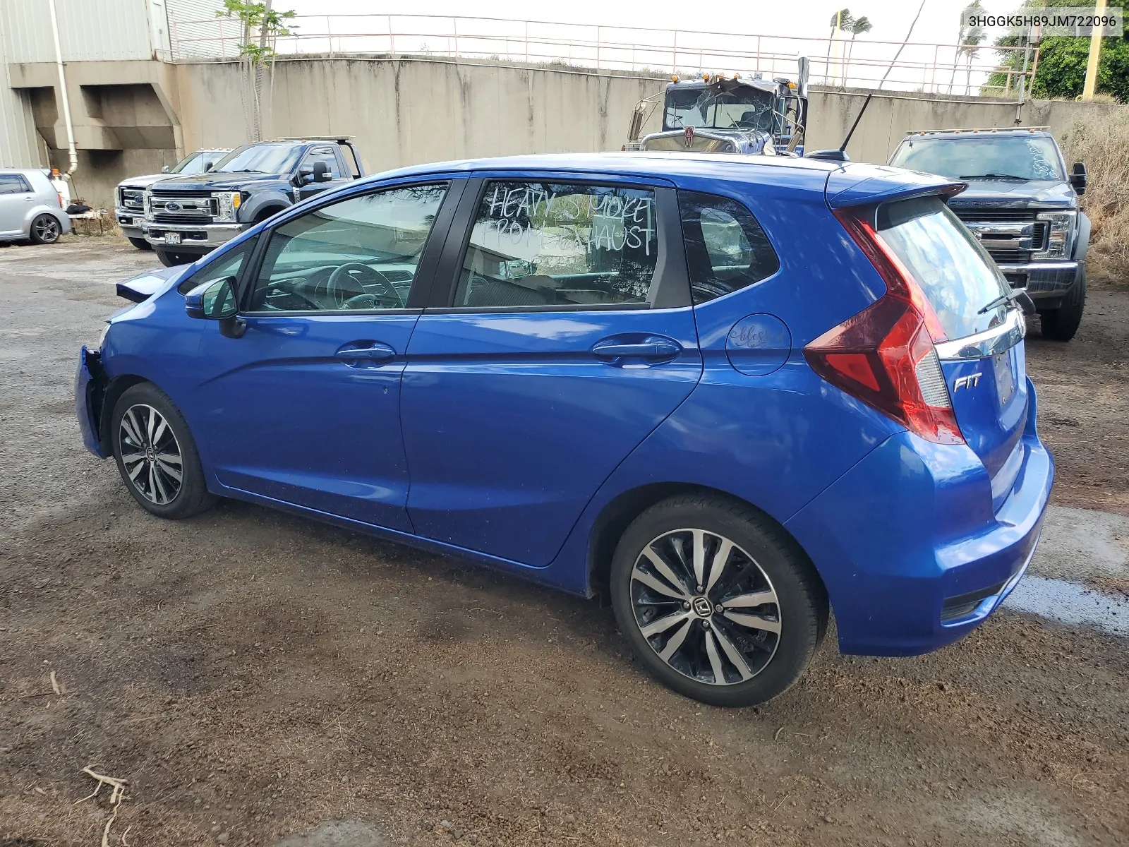 2018 Honda Fit Ex VIN: 3HGGK5H89JM722096 Lot: 63557784