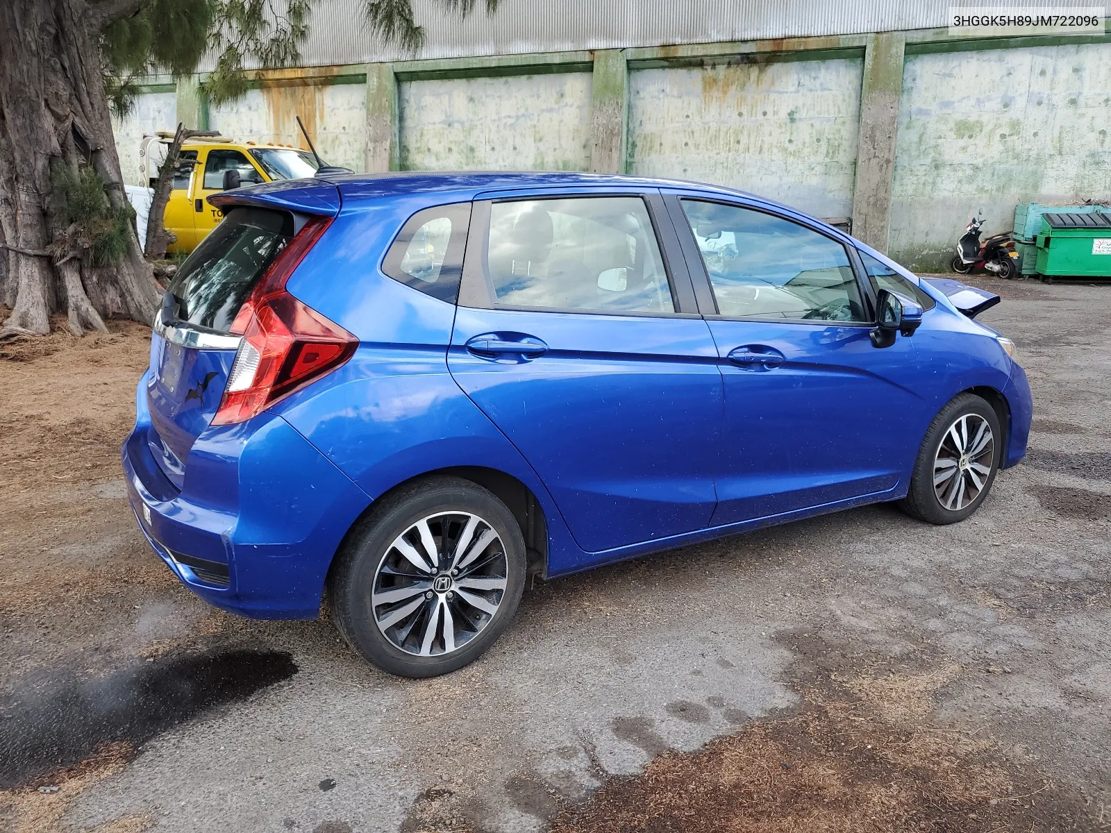 3HGGK5H89JM722096 2018 Honda Fit Ex