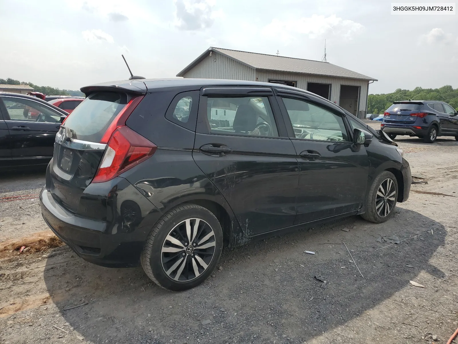 2018 Honda Fit Ex VIN: 3HGGK5H09JM728412 Lot: 65070764