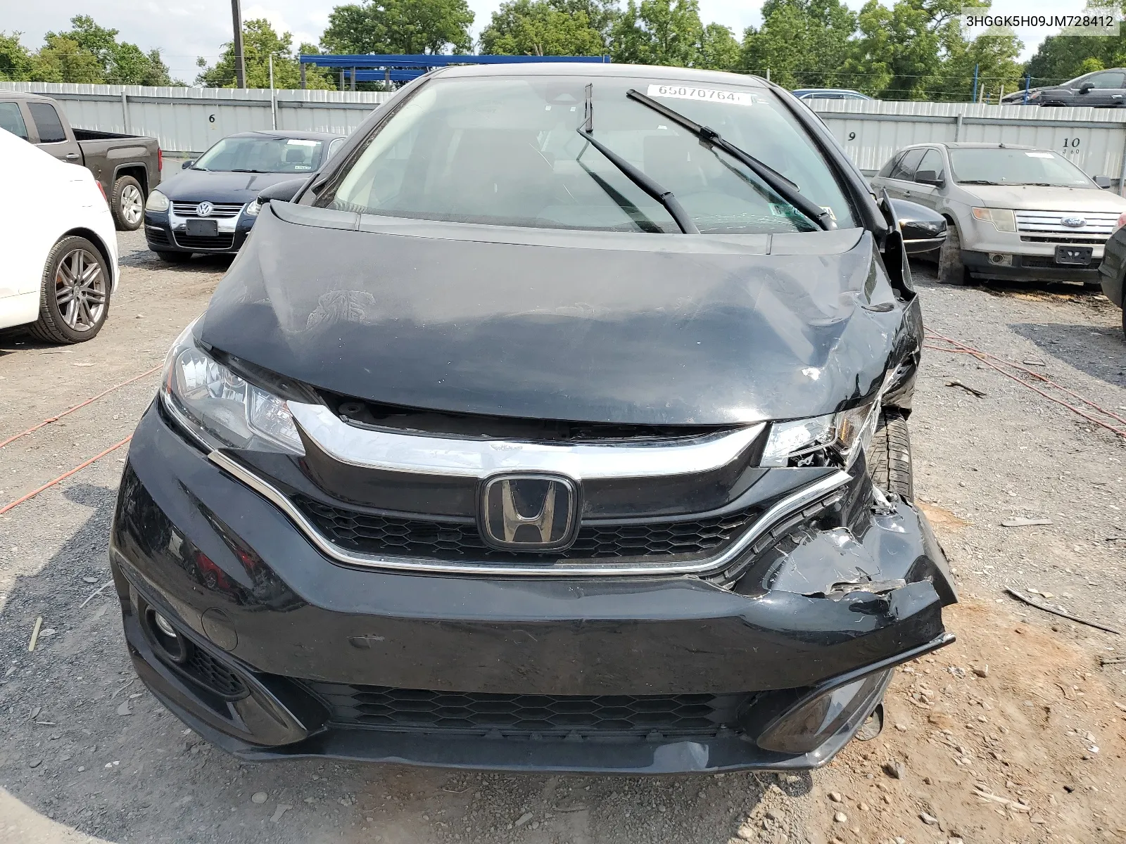 2018 Honda Fit Ex VIN: 3HGGK5H09JM728412 Lot: 65070764