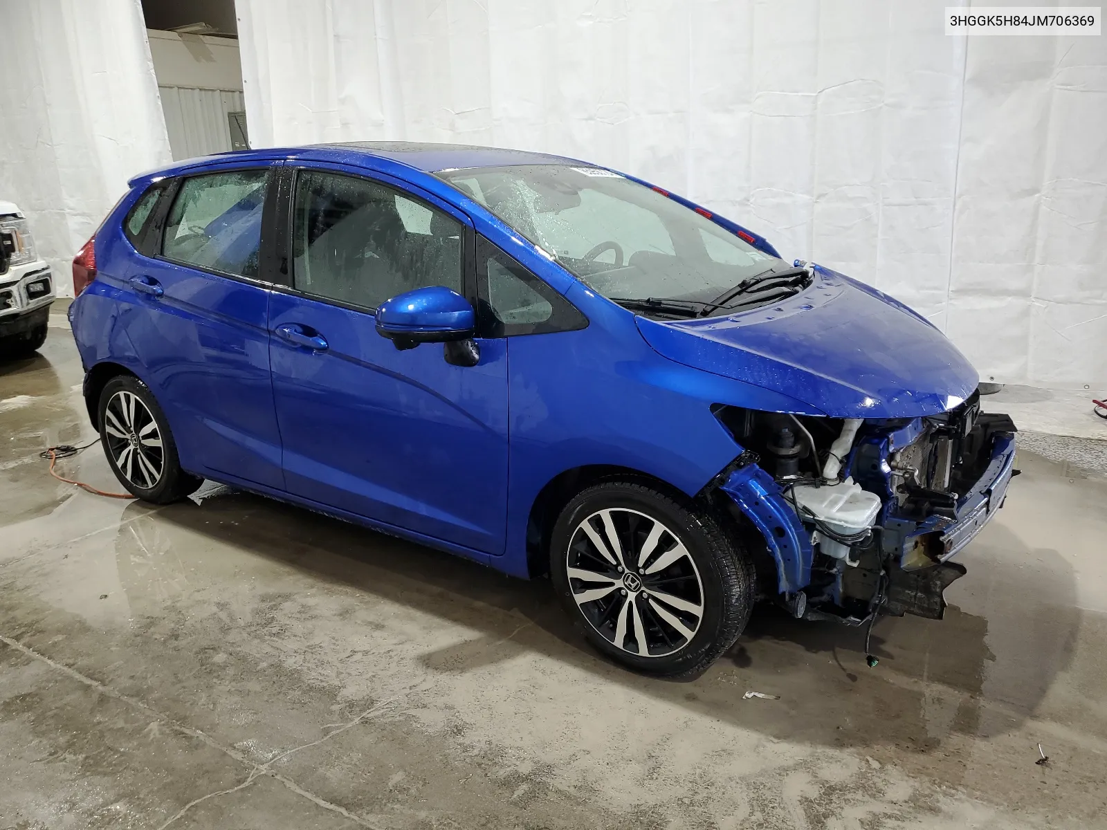 2018 Honda Fit Ex VIN: 3HGGK5H84JM706369 Lot: 65956724