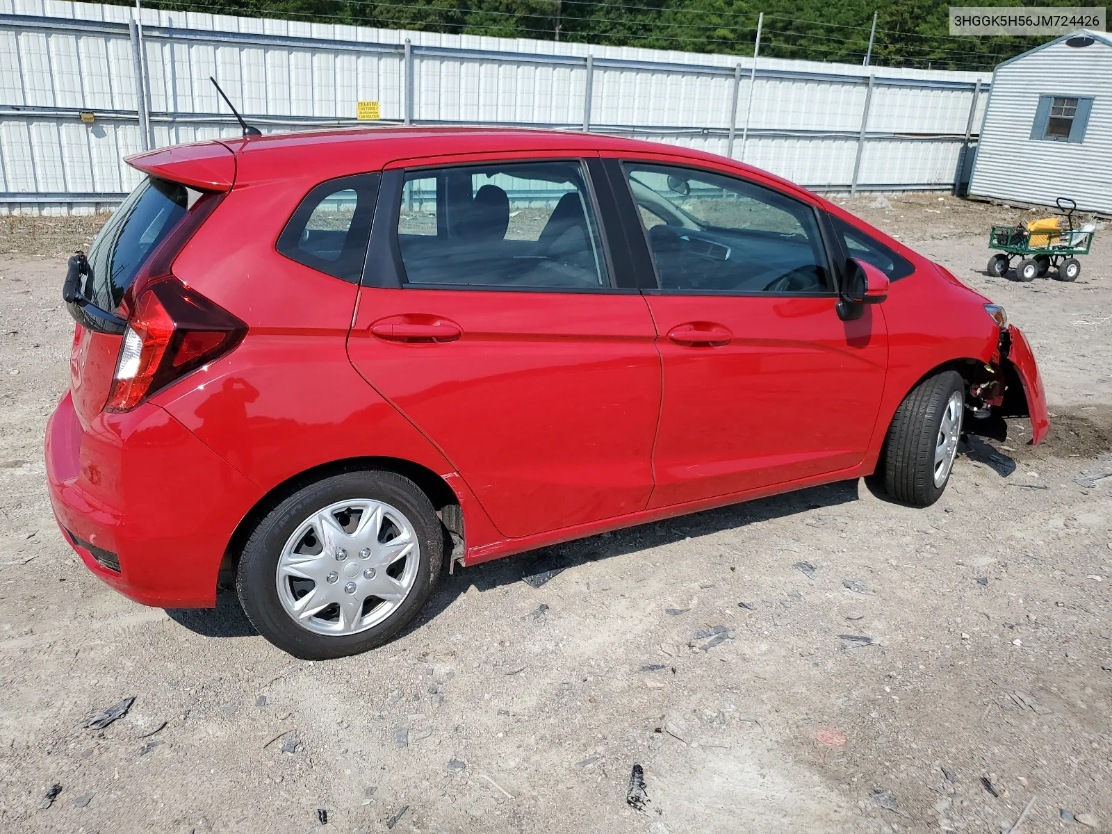 2018 Honda Fit Lx VIN: 3HGGK5H56JM724426 Lot: 66680864