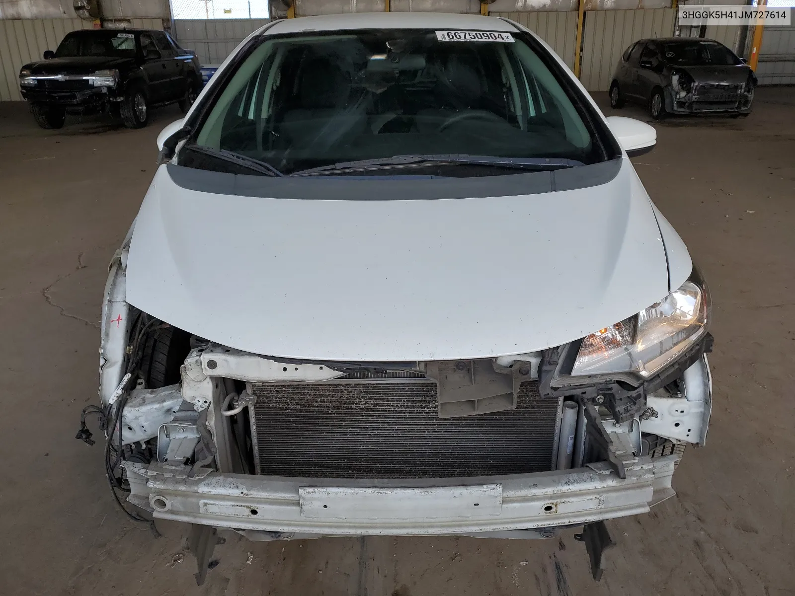 3HGGK5H41JM727614 2018 Honda Fit Lx