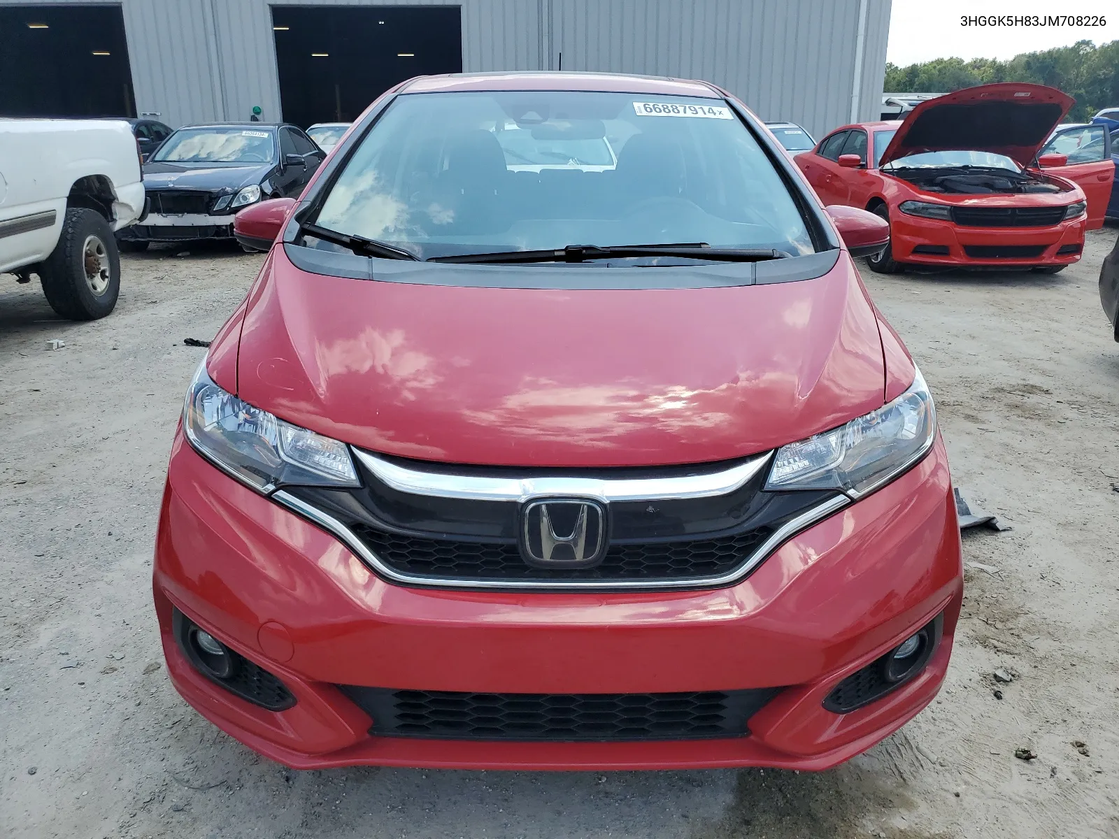 2018 Honda Fit Ex VIN: 3HGGK5H83JM708226 Lot: 66887914