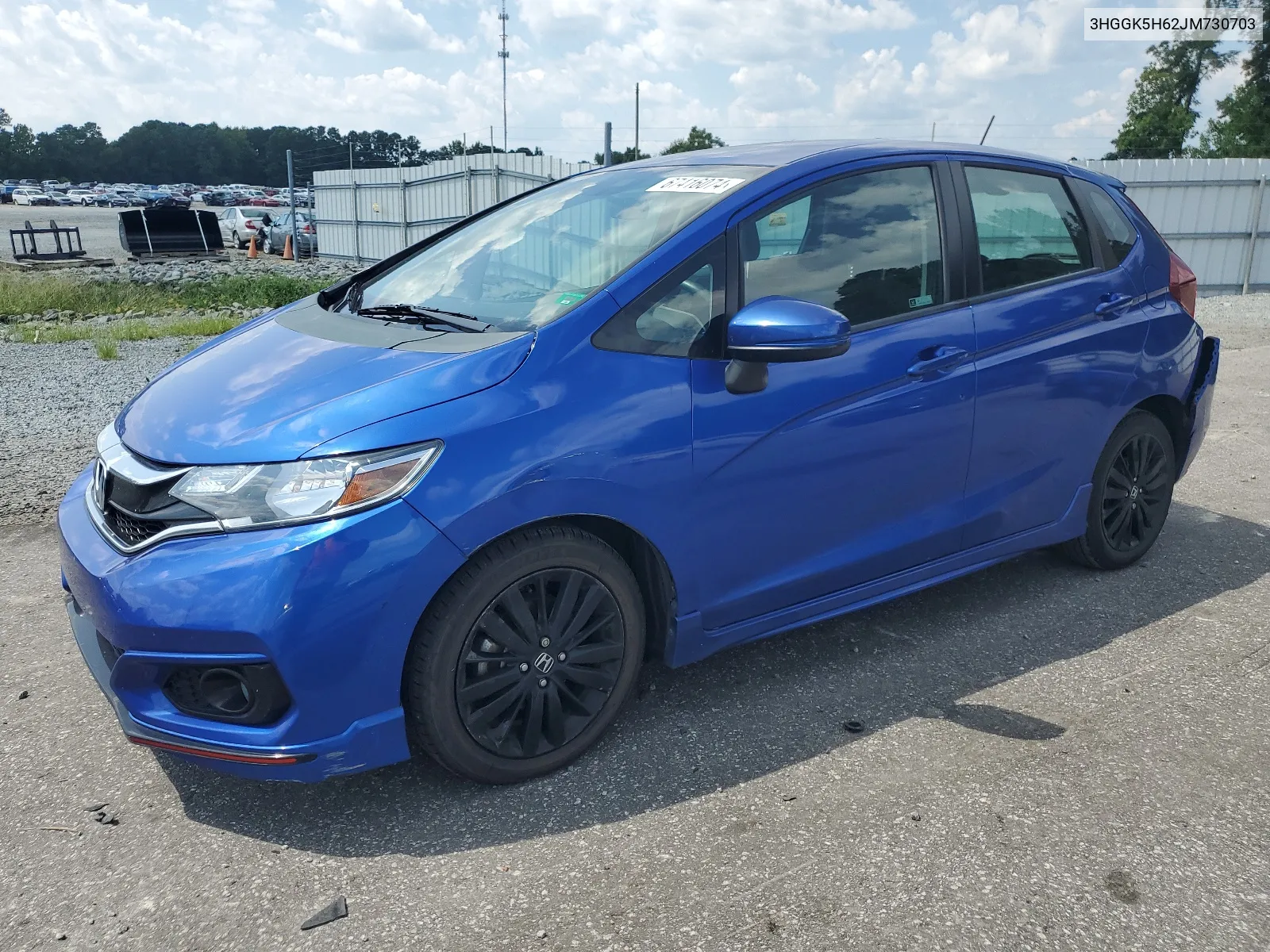 3HGGK5H62JM730703 2018 Honda Fit Sport