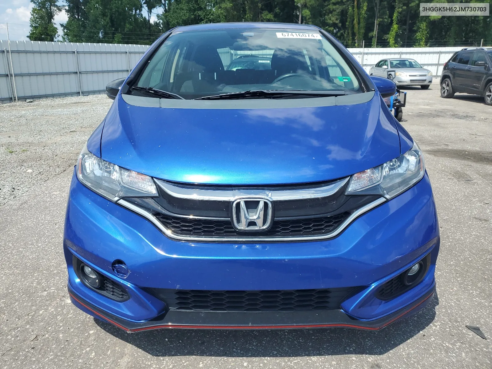 3HGGK5H62JM730703 2018 Honda Fit Sport