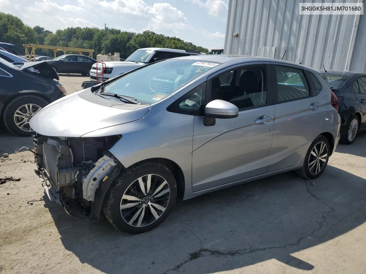 3HGGK5H81JM701680 2018 Honda Fit Ex