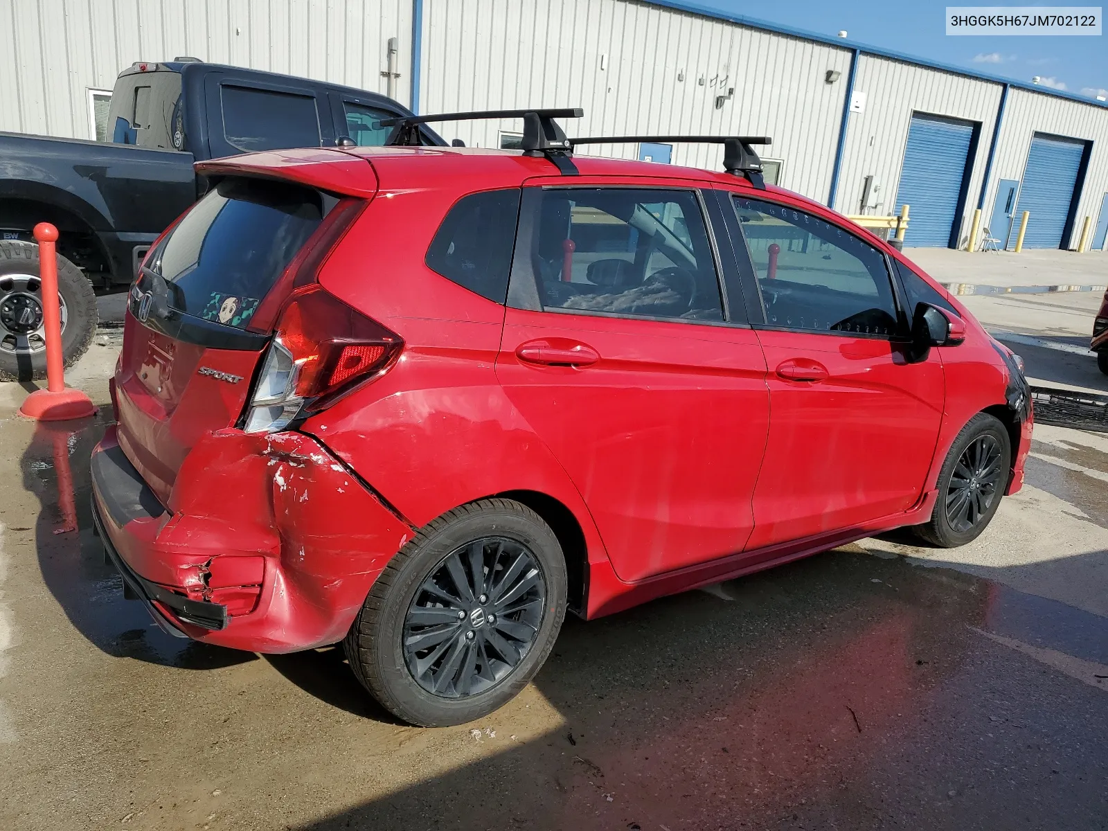 2018 Honda Fit Sport VIN: 3HGGK5H67JM702122 Lot: 67957384