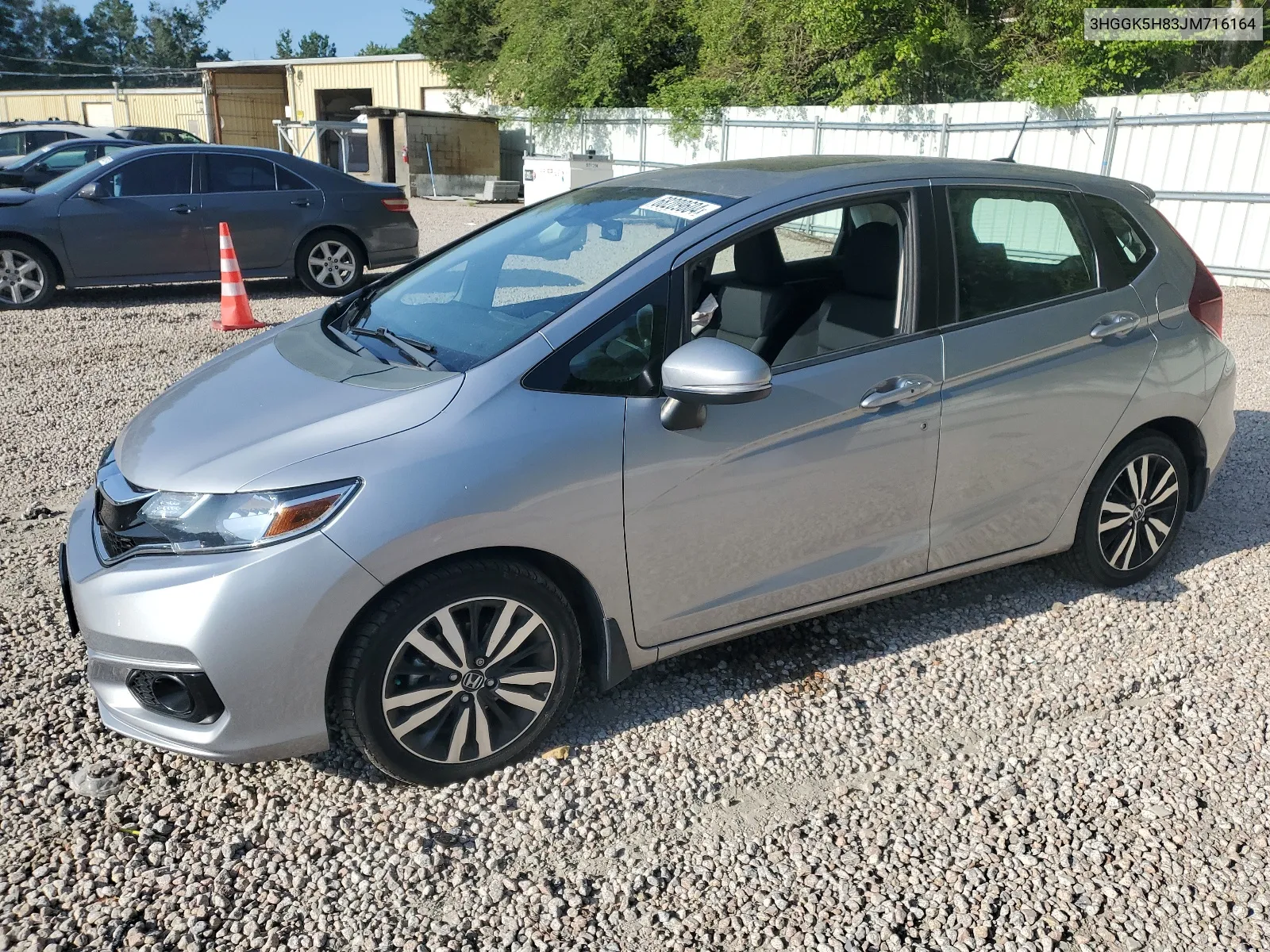 2018 Honda Fit Ex VIN: 3HGGK5H83JM716164 Lot: 68209604