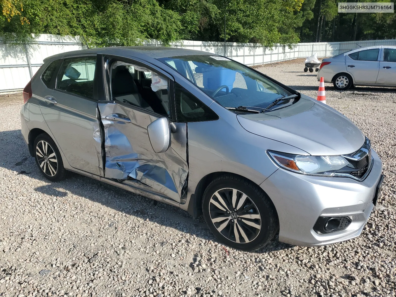 2018 Honda Fit Ex VIN: 3HGGK5H83JM716164 Lot: 68209604