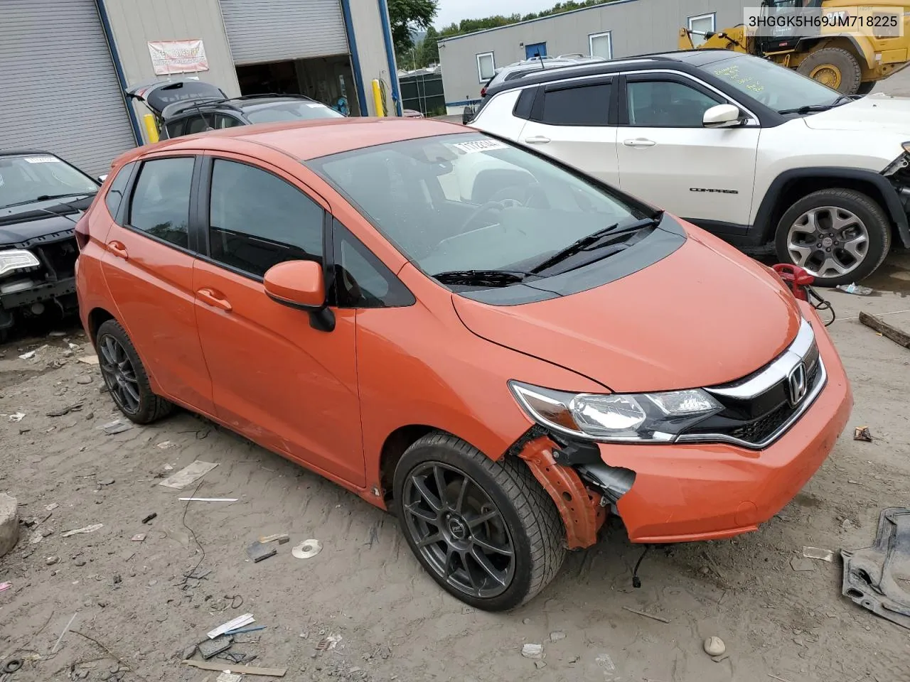 2018 Honda Fit Sport VIN: 3HGGK5H69JM718225 Lot: 71722144