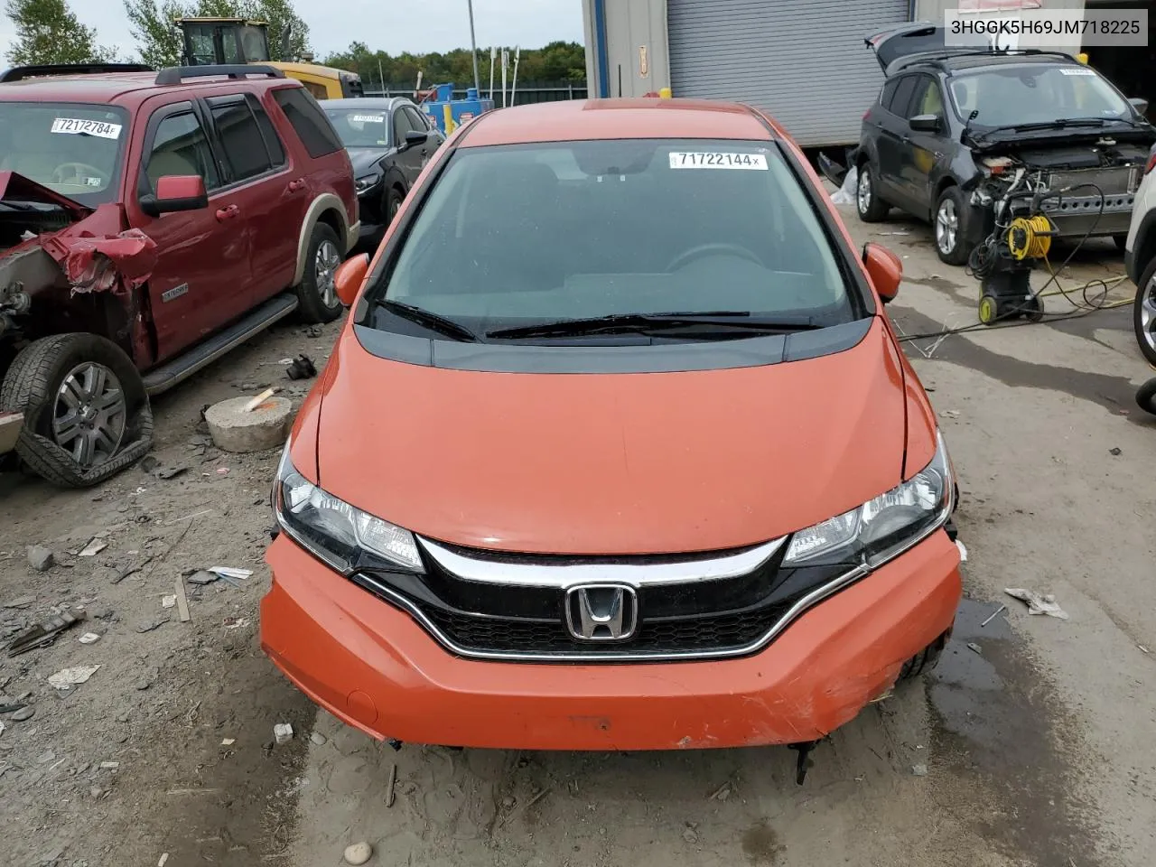 3HGGK5H69JM718225 2018 Honda Fit Sport