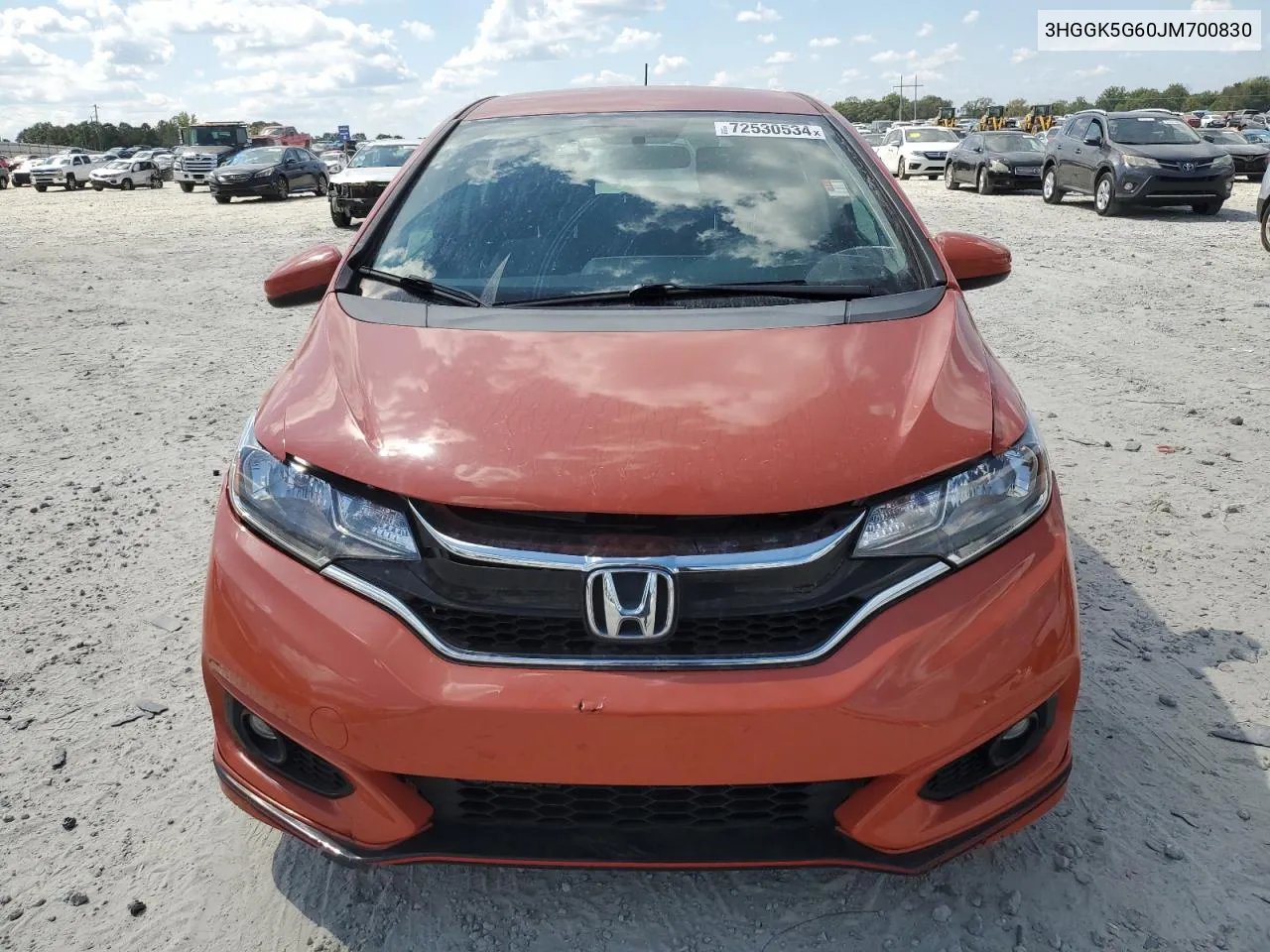 3HGGK5G60JM700830 2018 Honda Fit Sport