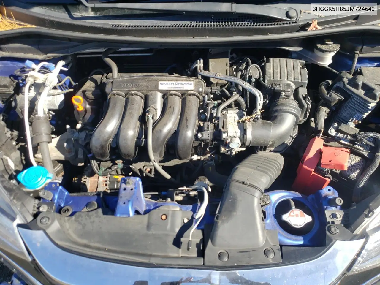 3HGGK5H85JM724640 2018 Honda Fit Ex