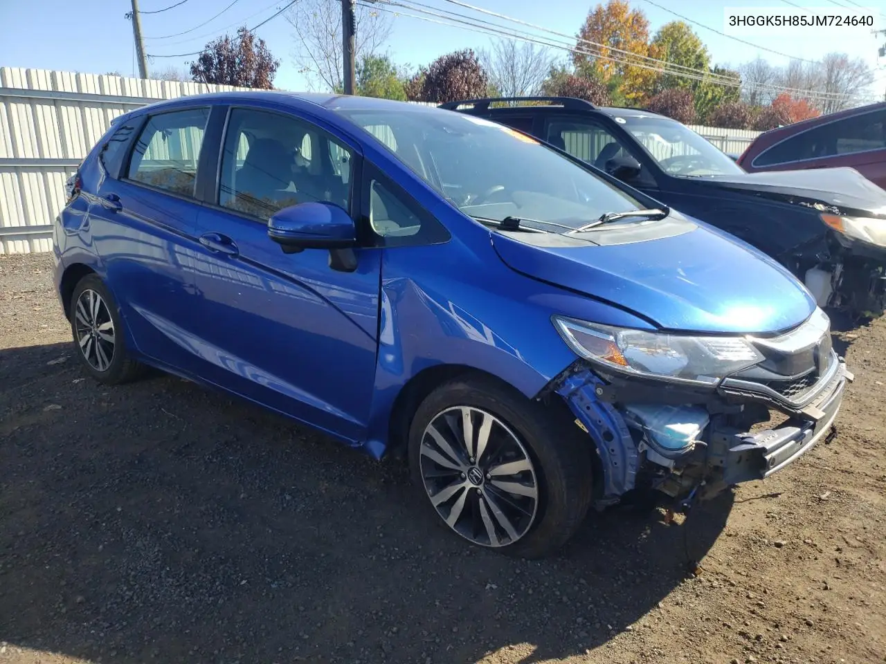 3HGGK5H85JM724640 2018 Honda Fit Ex