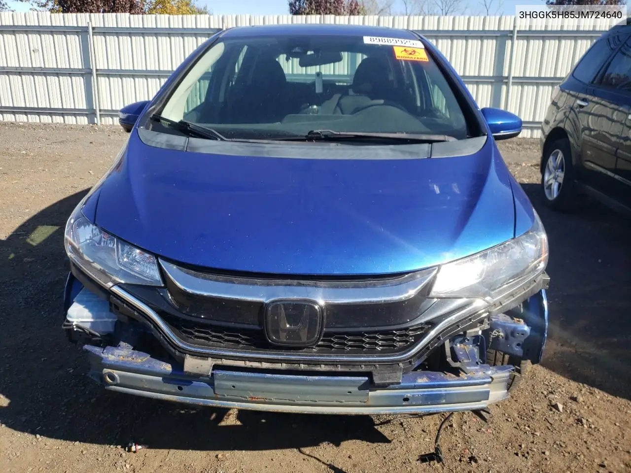3HGGK5H85JM724640 2018 Honda Fit Ex