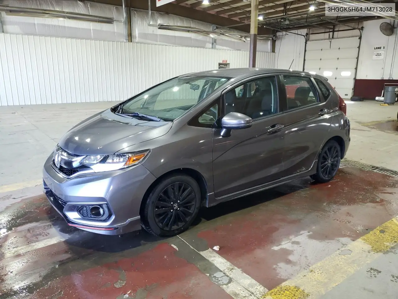 3HGGK5H64JM713028 2018 Honda Fit Sport