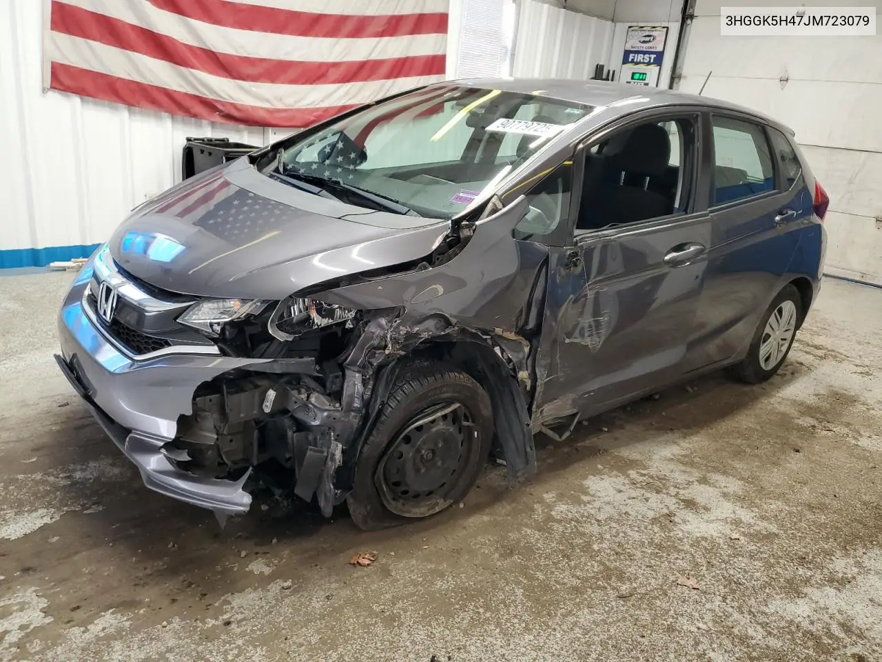 3HGGK5H47JM723079 2018 Honda Fit Lx