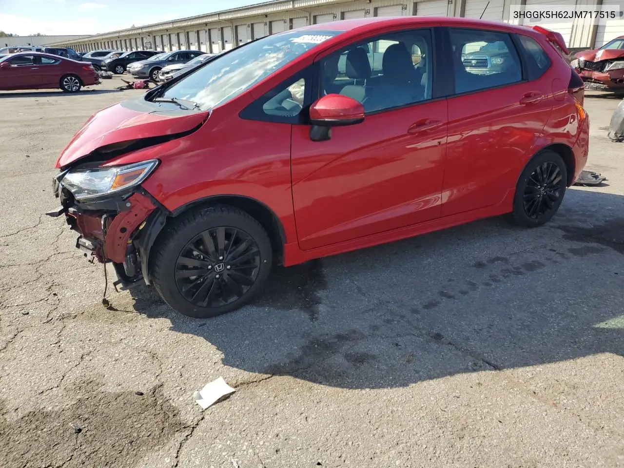 3HGGK5H62JM717515 2018 Honda Fit Sport