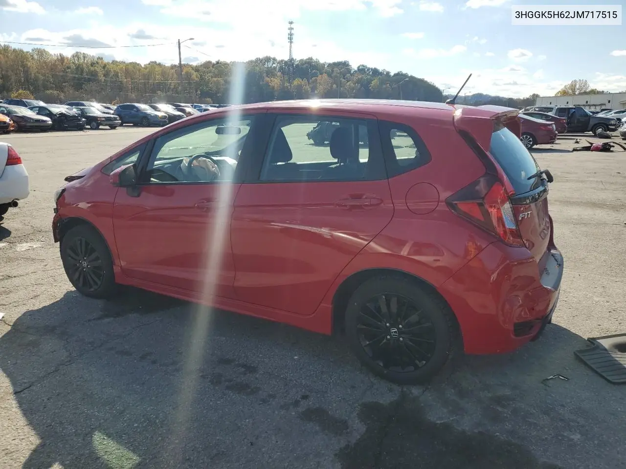 3HGGK5H62JM717515 2018 Honda Fit Sport