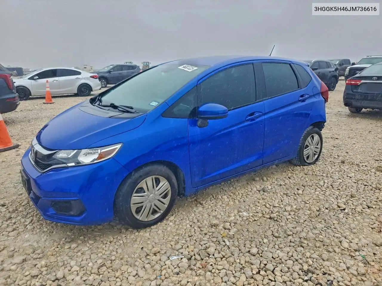 3HGGK5H46JM736616 2018 Honda Fit Lx