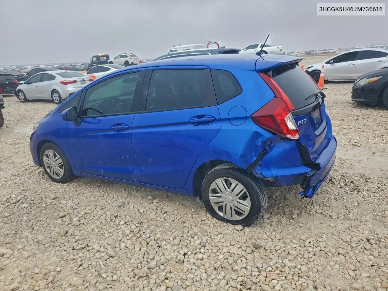 3HGGK5H46JM736616 2018 Honda Fit Lx