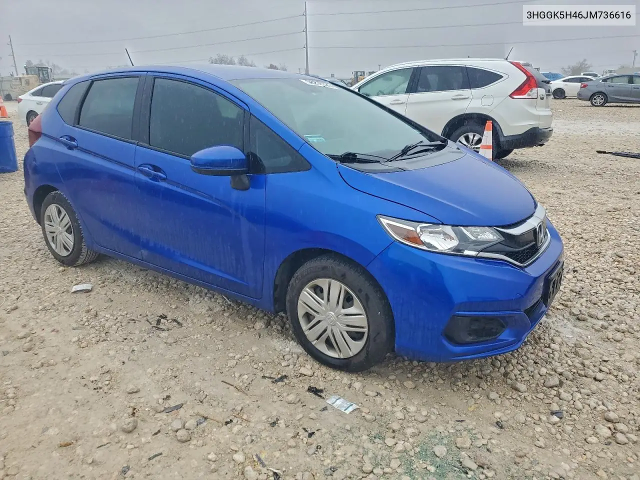 3HGGK5H46JM736616 2018 Honda Fit Lx