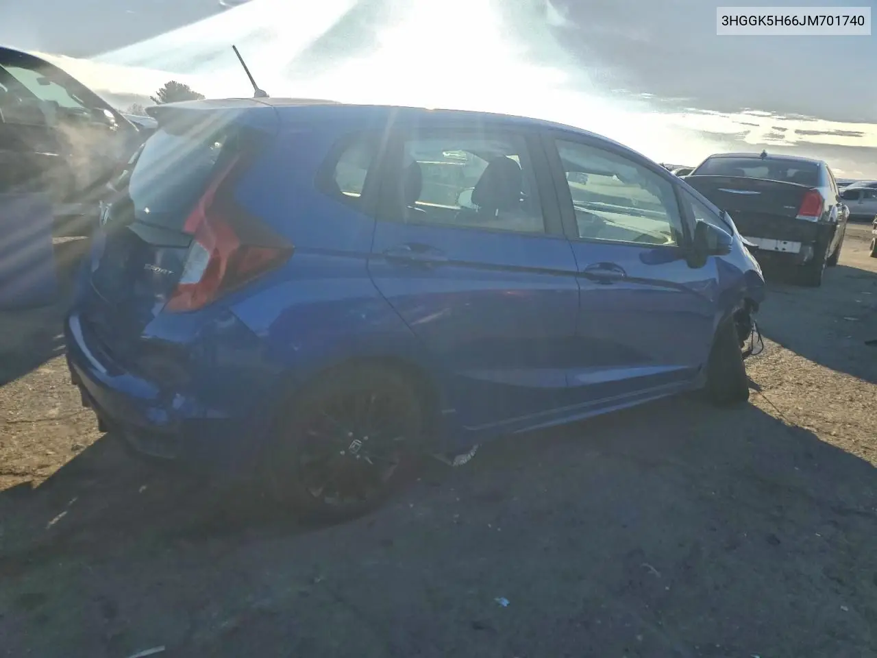 3HGGK5H66JM701740 2018 Honda Fit Sport