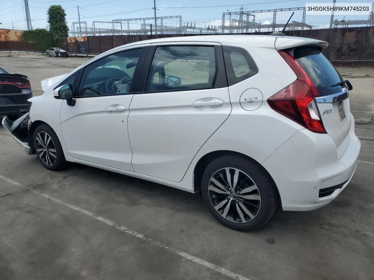 3HGGK5H89KM745203 2019 Honda Fit Ex