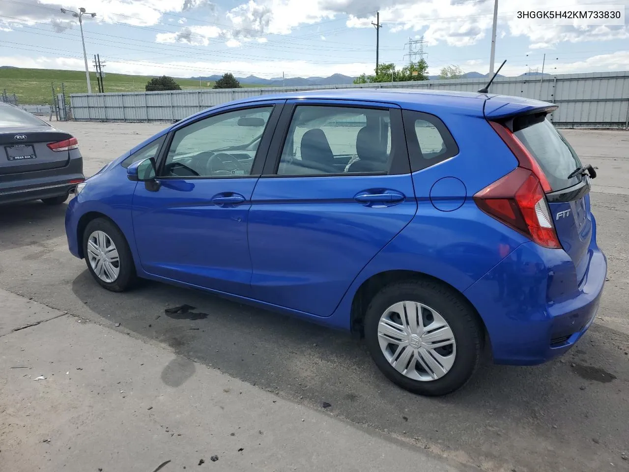 2019 Honda Fit Lx VIN: 3HGGK5H42KM733830 Lot: 53526064